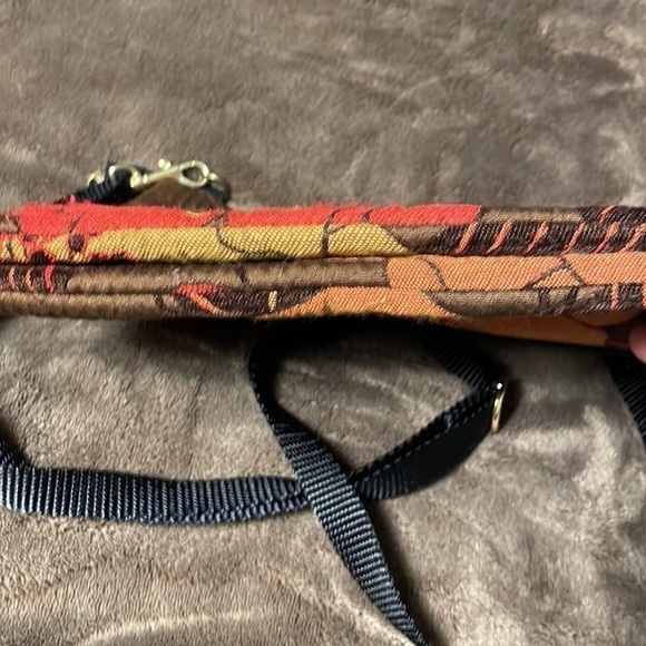 Danny Kaplan Tapestry Crossbody Floral Fabric Shoulder Bag - Picture 8 of 8